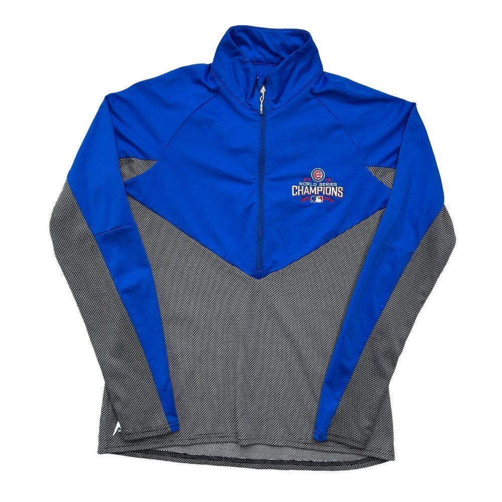 Antigua Women's' Chicago Cubs 2016‎ World Series Champions 1/2 Zip Pullover